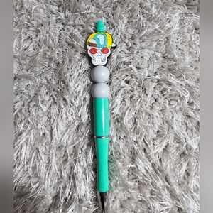 Skull Beaded pen